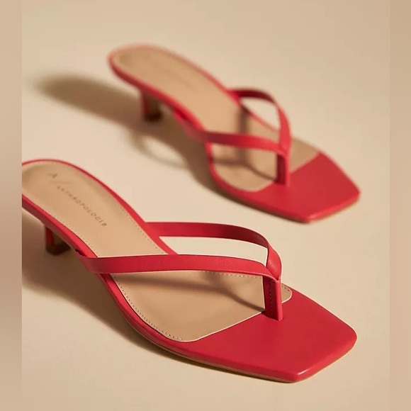 Anthropologie Shoes - By Anthropologie Thong Kitten Heels